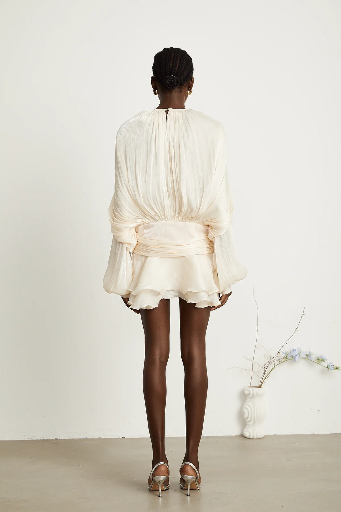 Eugenie Ruffled Mini Dress