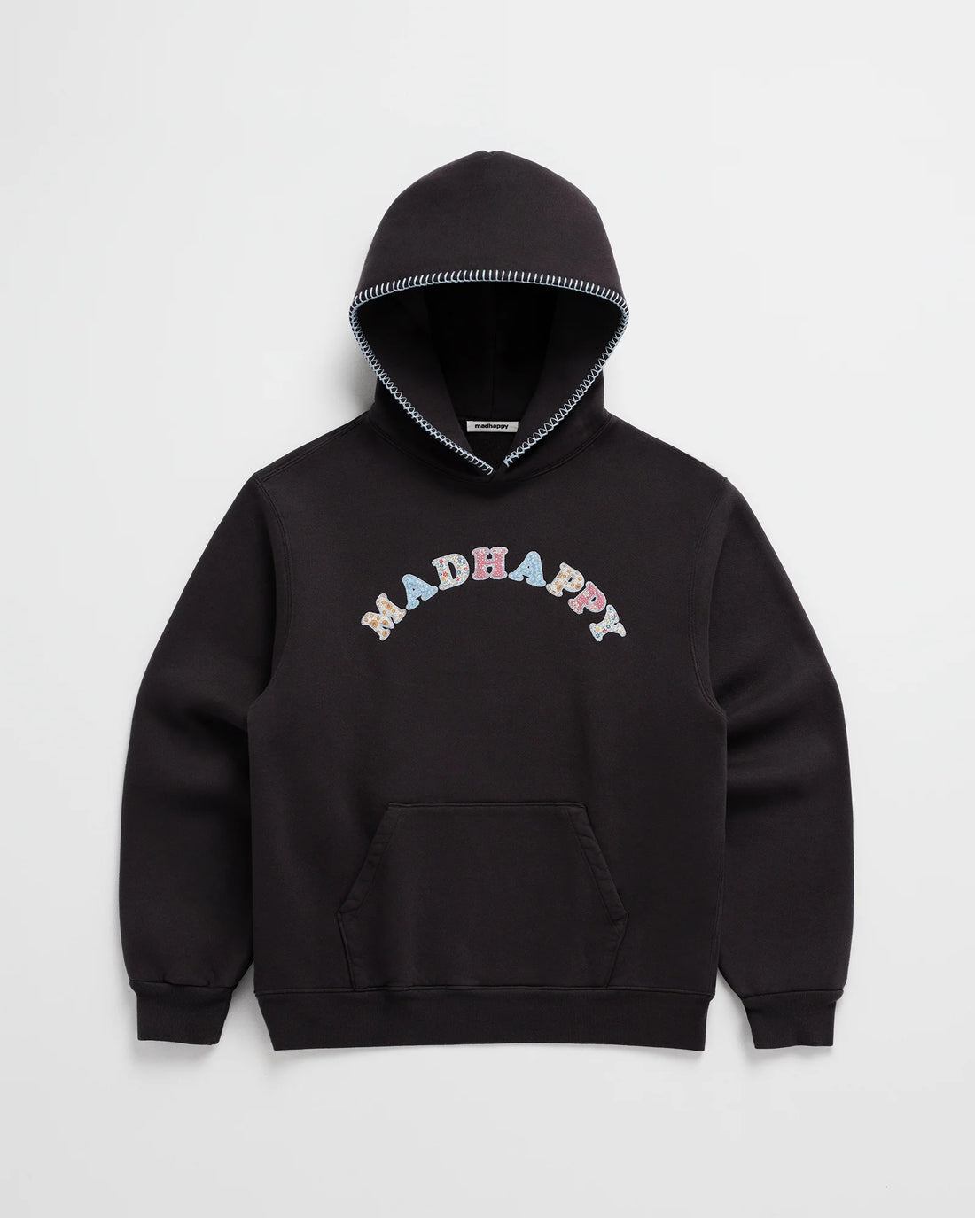 Patchwork Fleece Hoodie