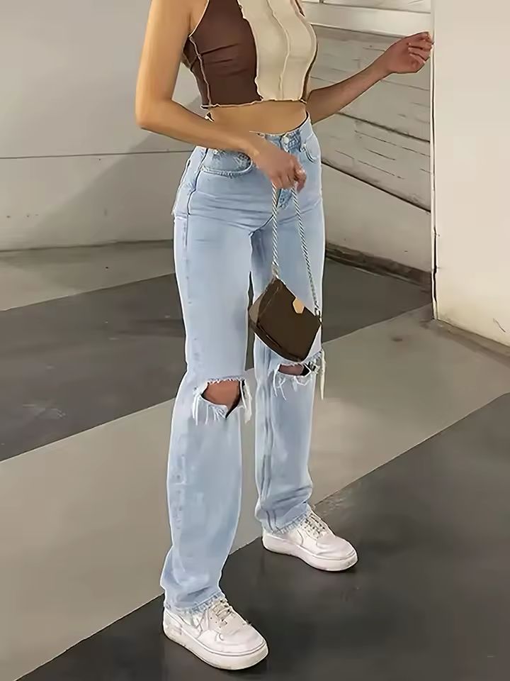 New Knee-Piercing jeans