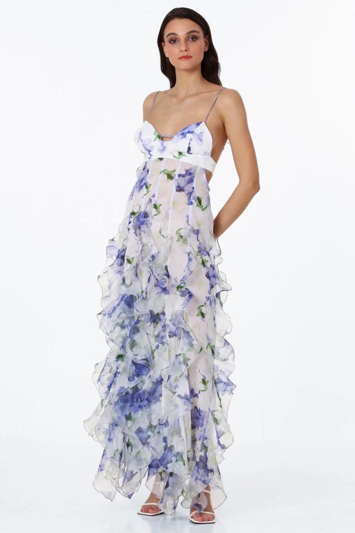 Iris Flower Dress