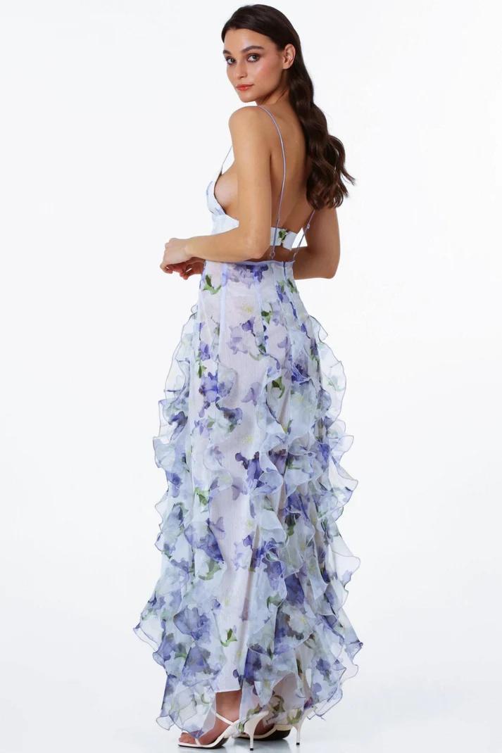 Iris Flower Dress