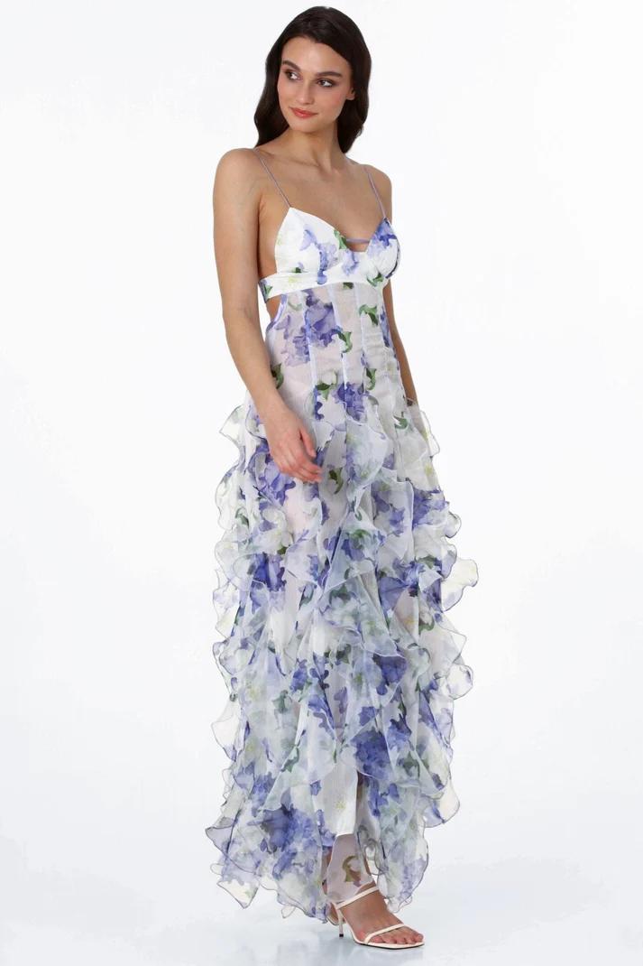 Iris Flower Dress
