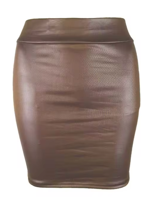 CUIR SKIRT