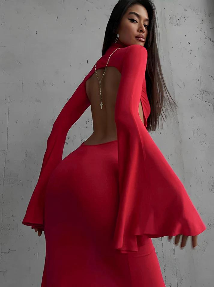 Backless Luxe Gown