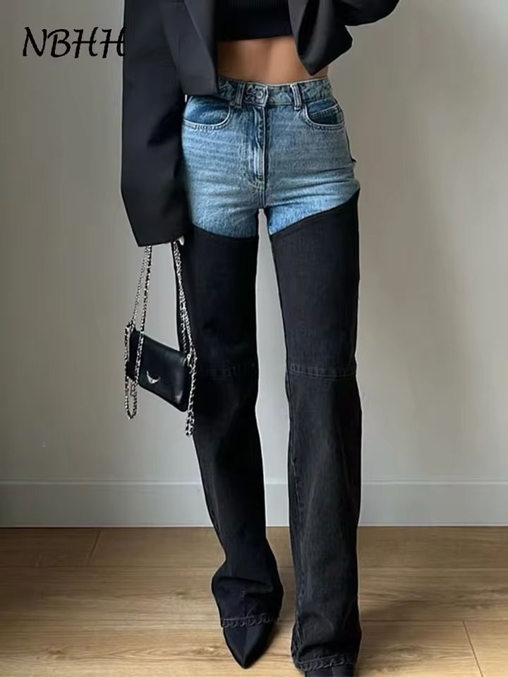 Fashion Patchwork Jeans