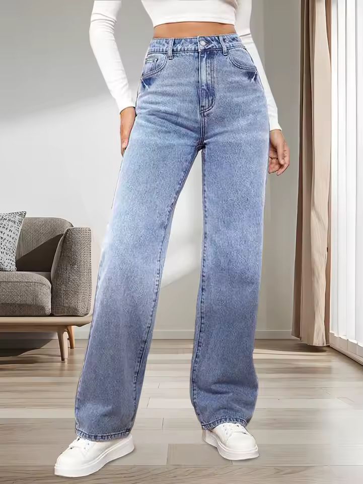 Classic Washed Jeans